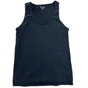 Athleta Black Organic Cotton Athletic Tank Top Minimalist Athleisure‎ XS